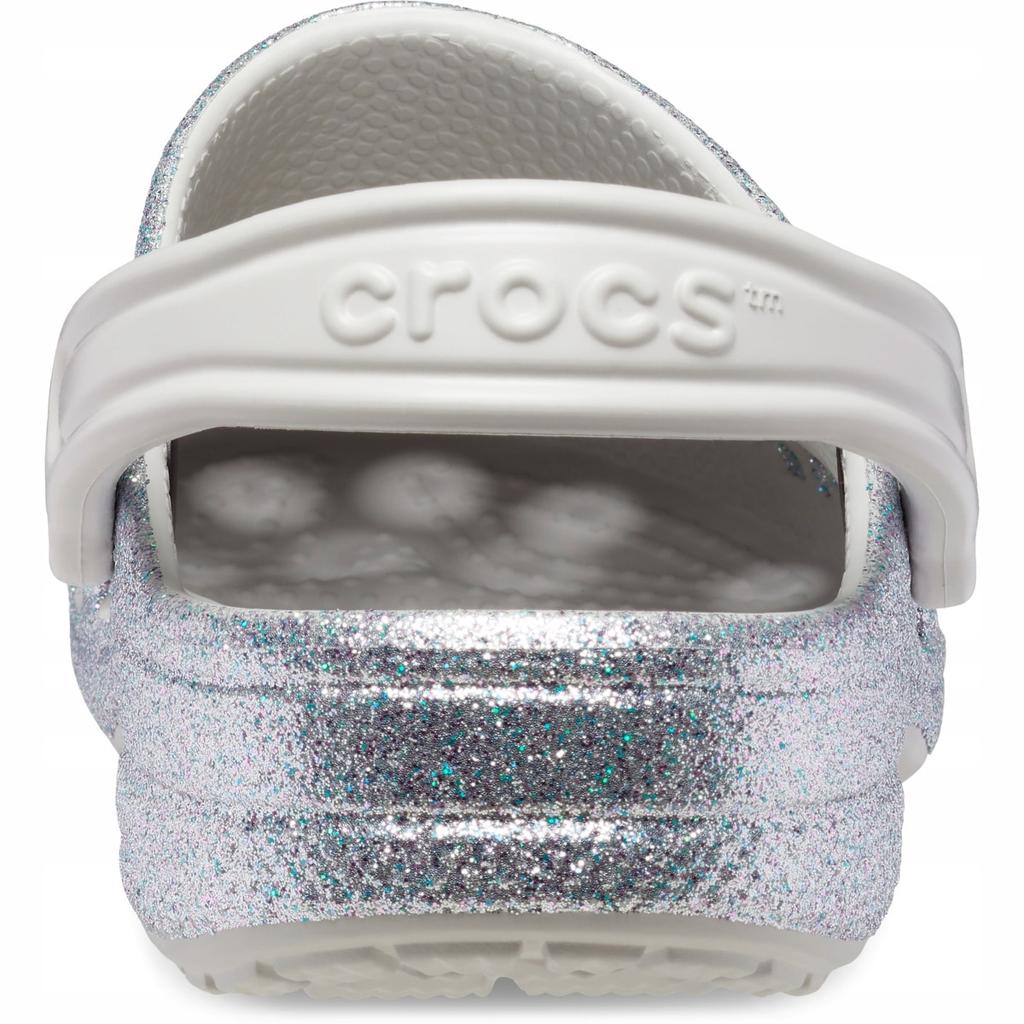 Zoccoli Sandali da Donna con Glitter Decorazione Fai da Te Zoccoli Baya Glitter Clog Argento Grigio 38-39 EU