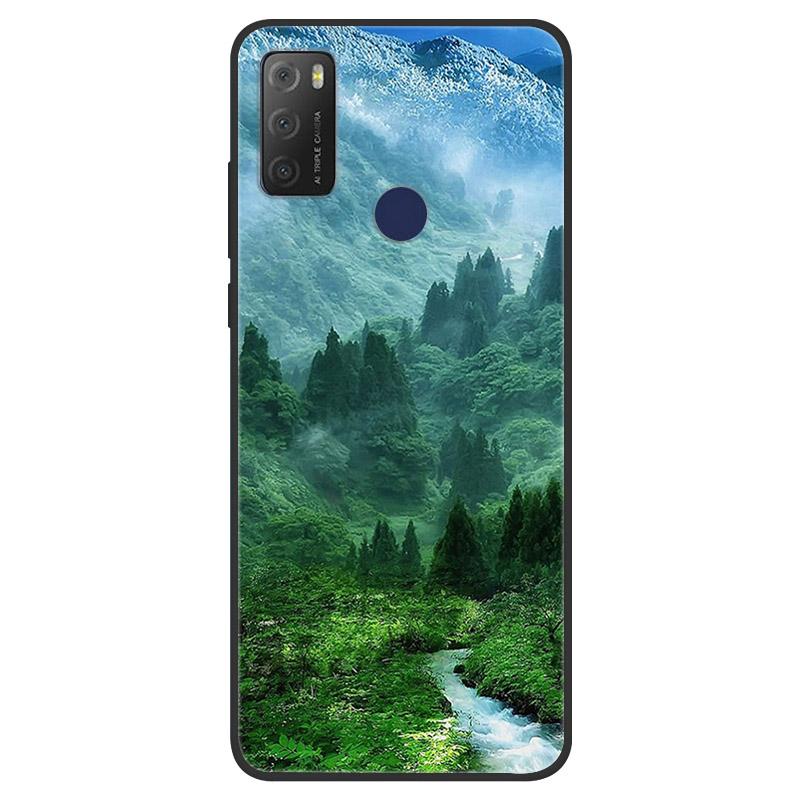 For TCL 20Y 6156D Case Shockproof Soft TPU Silicone Phone Cover For TCL 20Y 20 Y E 6125F Fundas For TCL20Y TCL20E Shell Coque
