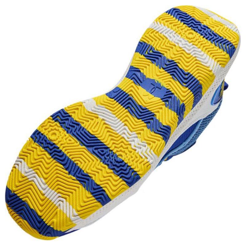Under Armour Scarpe da Basket Basse Antiscivolo Curry 3Z 24 Unisex Blu 3027626-400