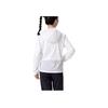 Under Armour UA Sun Protection Series Lightweight Casual Loose Breathable Sunscreen Hooded Windbreaker Jacket Women Outerwear White 22500410-100
