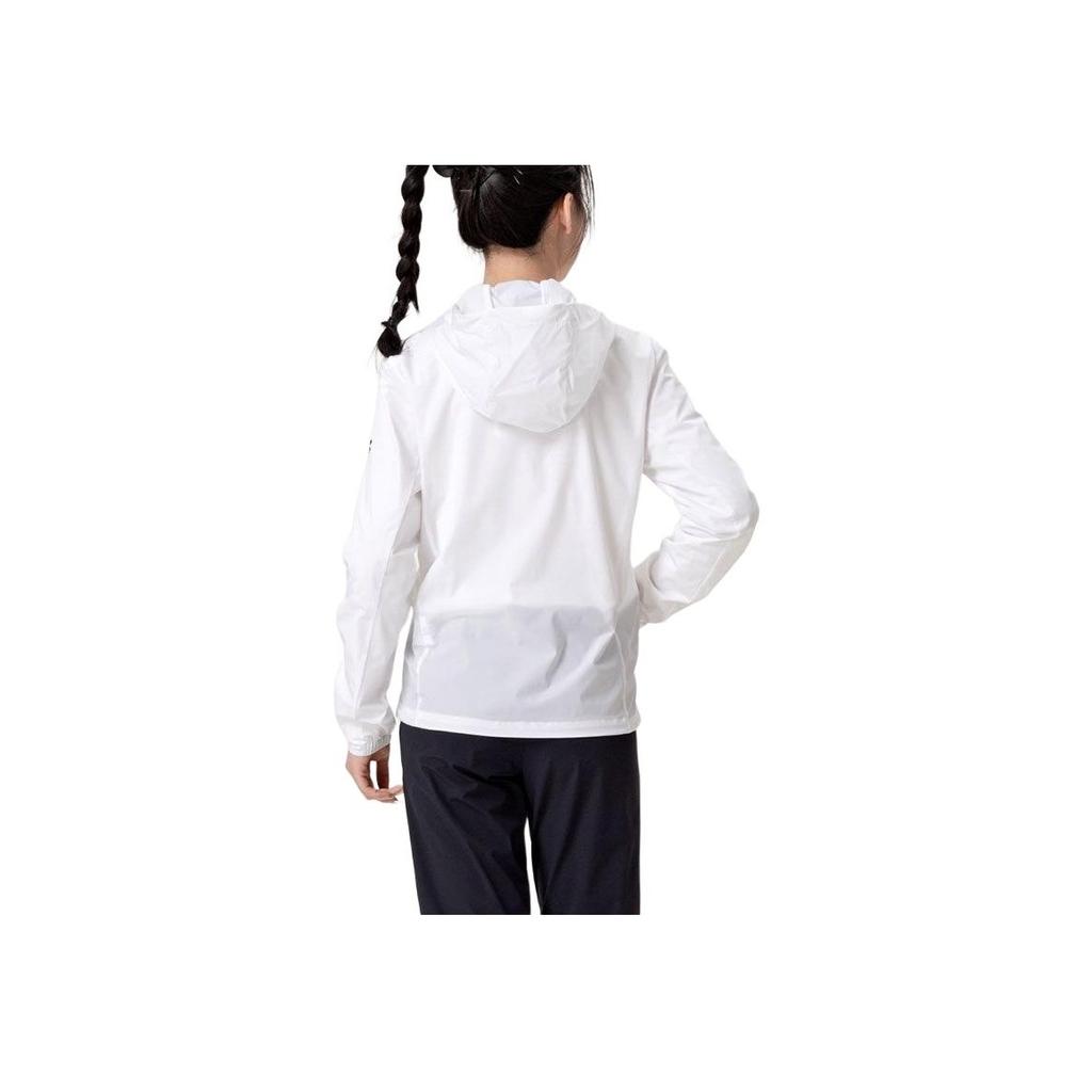 Under Armour UA Sun Protection Series Lightweight Casual Loose Breathable Sunscreen Hooded Windbreaker Jacket Women Outerwear White 22500410-100