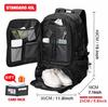 Travel Backpack Large Capacity Water-Repellent Usb Expandable Bag 17.3 Laptop Bag Men Outdoor Sports Backpacks Mochila