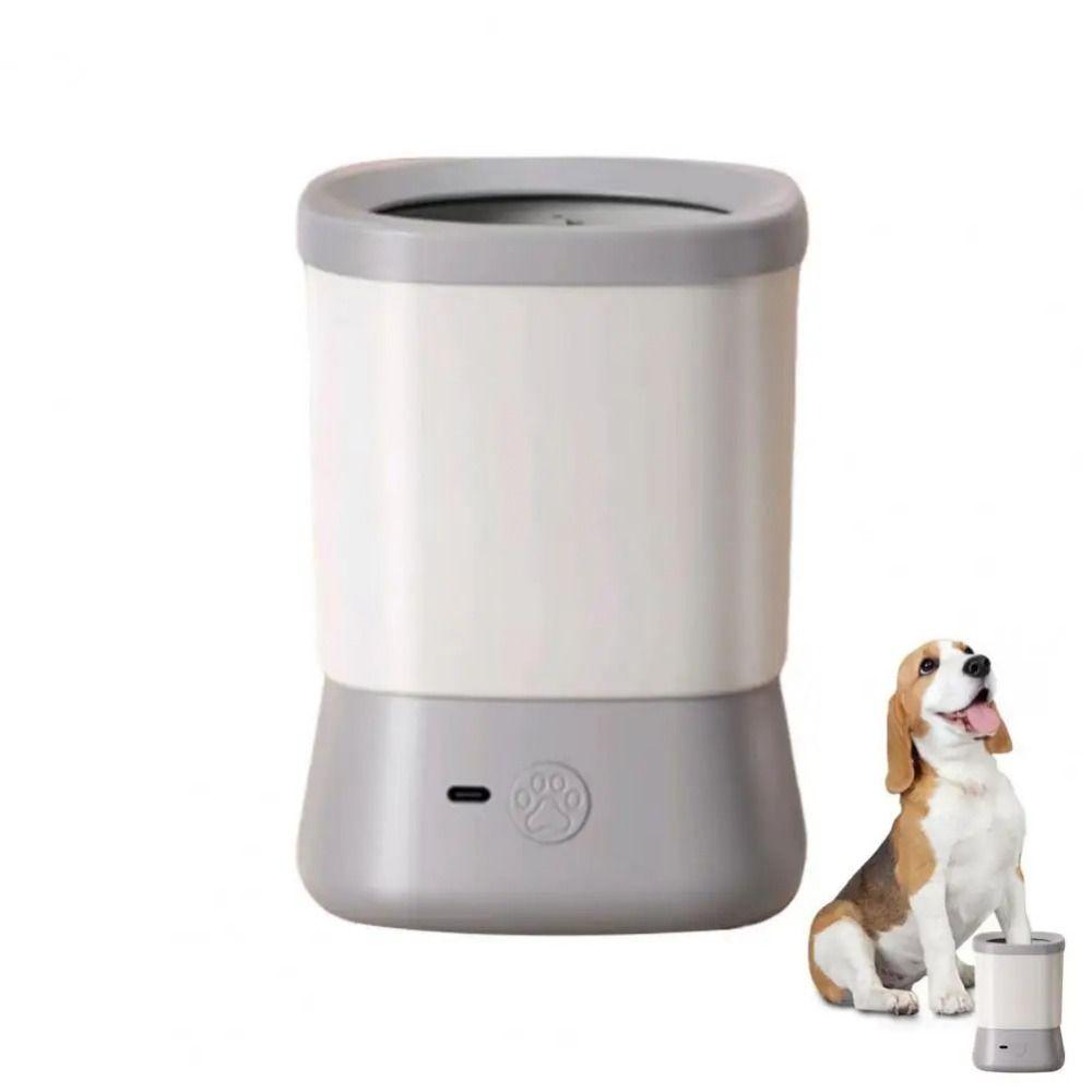 Intelligent Cleaning Automatic Pet Foot Washer Electric Powered Pet Foot Washing Cup  Beauty Care