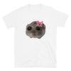 Cute Hamster with Pink Bow T-shirt