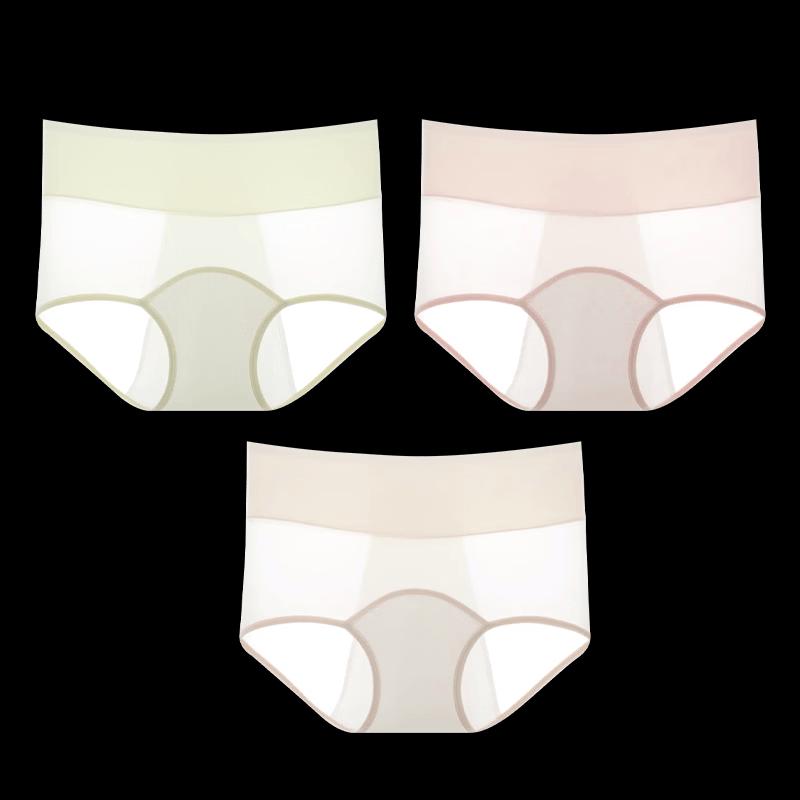 Women's Ice Silk Mesh Leak-Proof Period Underwear