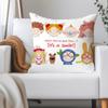C-coco And W-Wondrous Gang Pillow Case Applicable Space For Guest Rooms Interiors Cars Office House Decoration