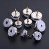 10Pcs Gray Furniture Felt Gliders Screw-On Felt Pads For Wooden Floors Home Chair Gliders Floor Protector Pad 18/20/22/24/28mm