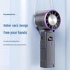 Portable High-Speed Handheld & Desktop USB Charging Fan with Digital Display and Long Battery Life