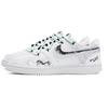 Nike Court Vision 1 Pattern Slip Resistant Low top Skateboard Shoes Men's White Gray DH2987-101(Team773-)