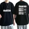 Anime Vinland Saga T-shirt Manga Thorfinn Karlsefni T Shirt Men Women Casual Cotton Tee Tops O