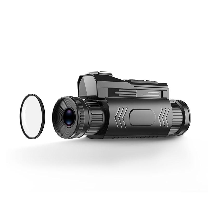 D12 All Black Colorful Infrared 4K Night Vision Device with Animal Sound Effects High-definition WiFi Goggles Outdoor Hunting Camera