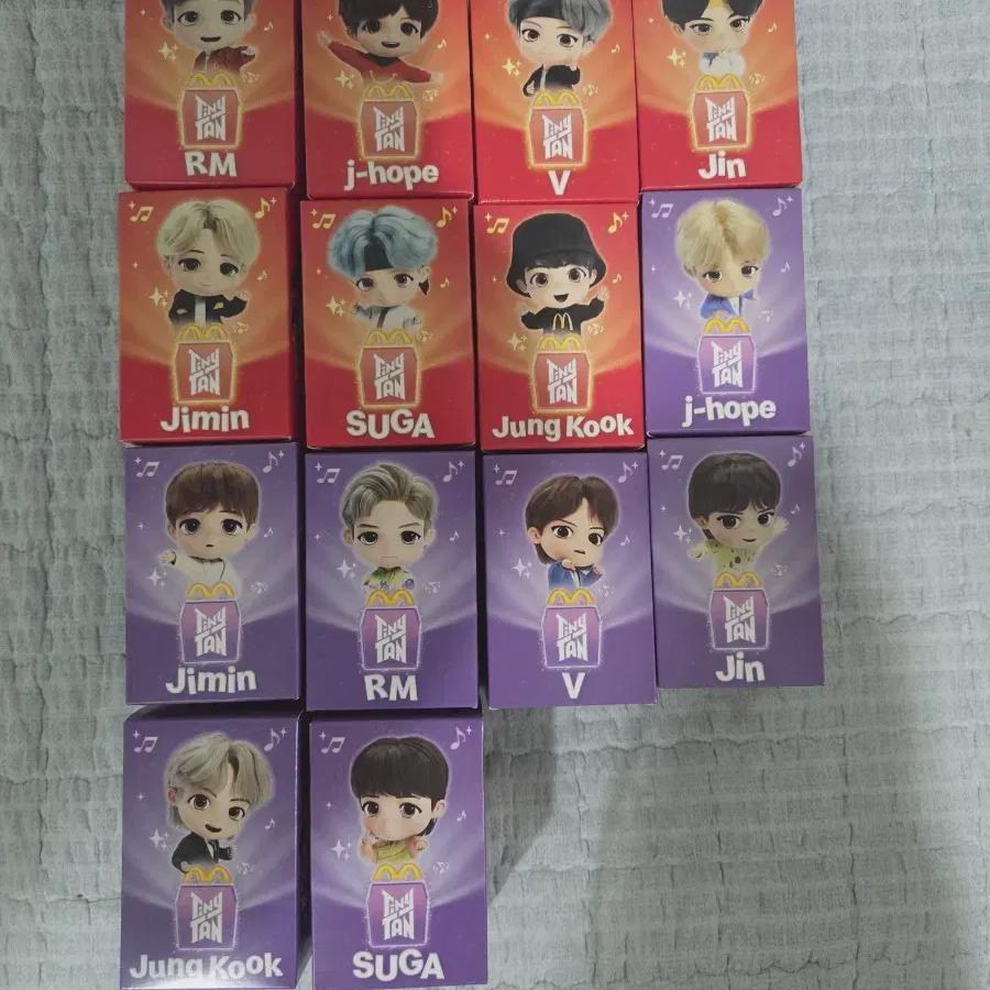 

Макдональдс БТС Тинитан Фигурки Полный Набор