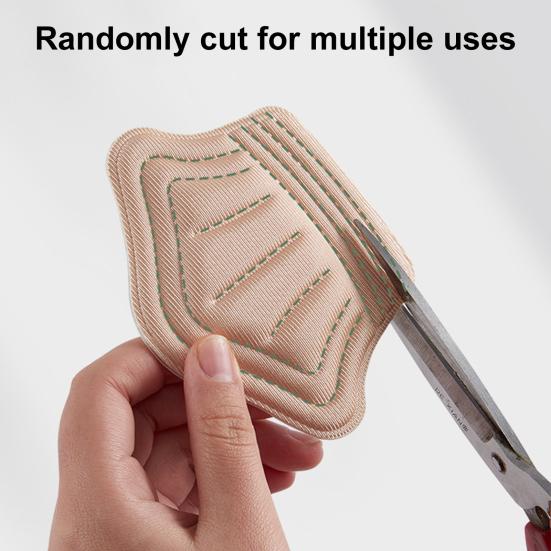 Heel Pads Soft Skin-Friendly Anti-Slip Cushion Pads Adjustable Size Prevent Foot Grinding Heel Protectors for Men Women
