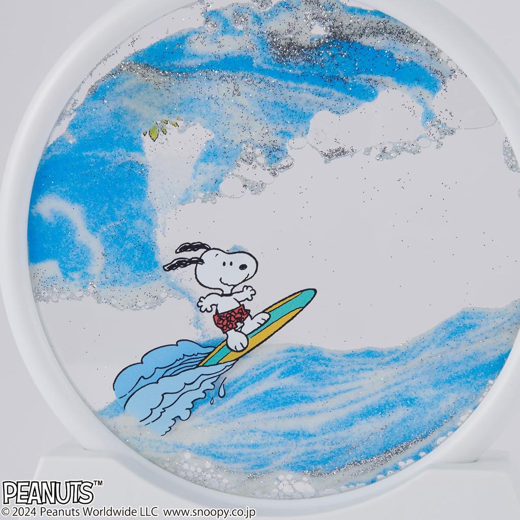 Chatani Fun Science Snoopy PEANUTS Sand Picture Surfing 151-333190W