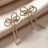 European Luxury Crystal Pendant Earrings - Women's Retro Fashion Jewelry