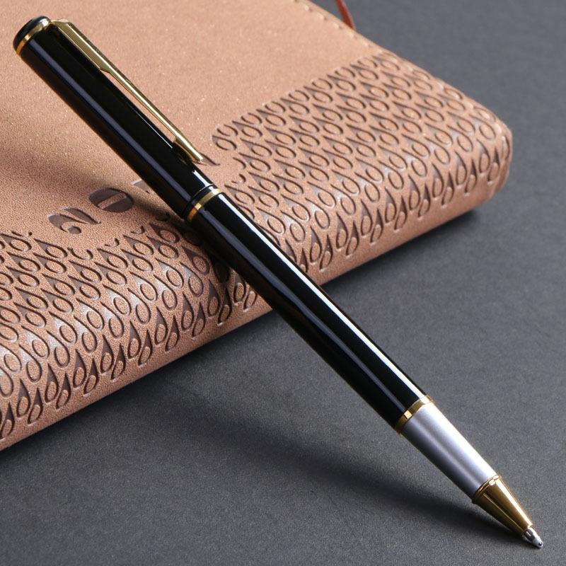 Metal Signing Pen, Business Office Gel Pen, Laser Engraving, Multi-Color Advertising Pen 0.5mm