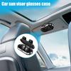 Car Sunglass Holder Eyeglasses Organizer For Automotive Dustproof Glasses Storage Box For Polarized Lenses SUV Truck RV Drivers