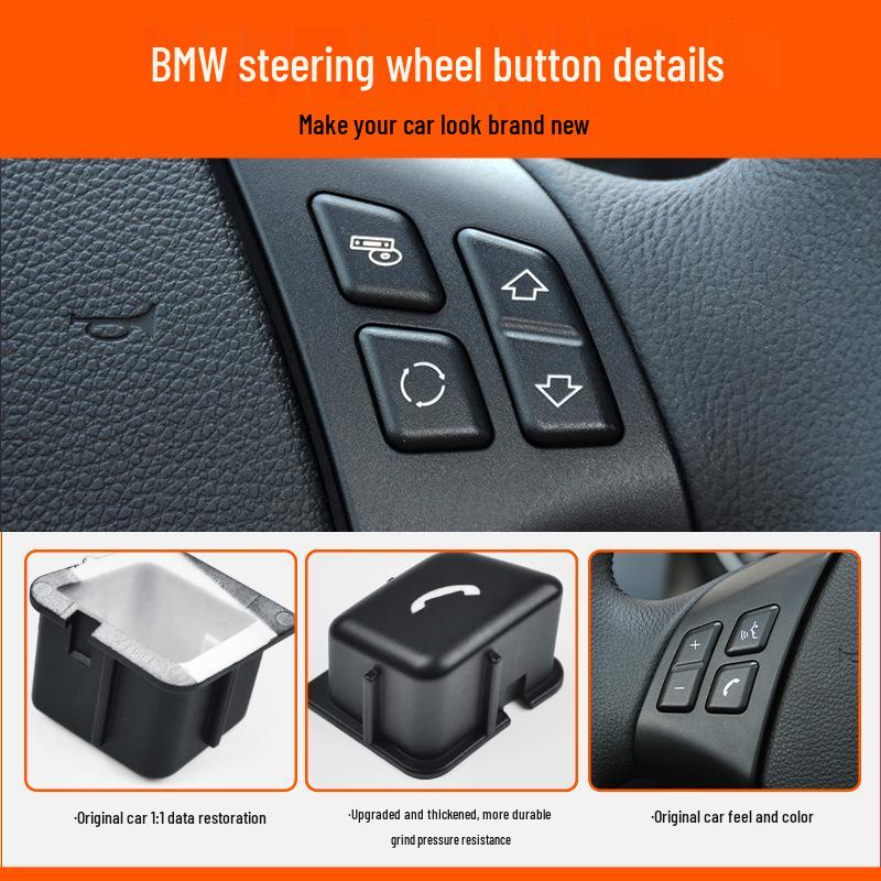 Compatible Steering Wheel Switch Buttons for BMW 3 Series/X1 320/325/E84/E90/E92 (Multifunction)
