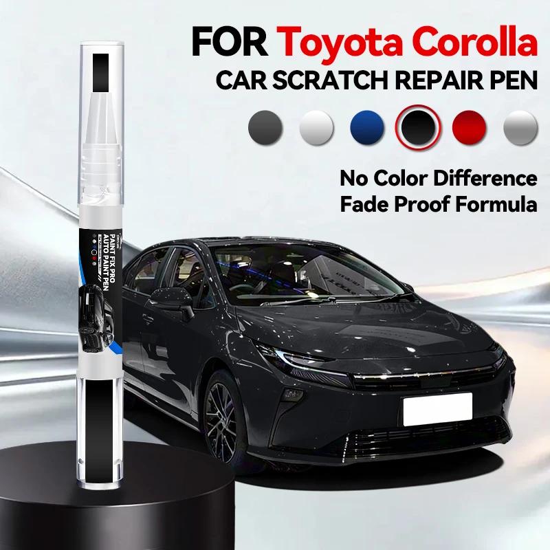Stylo de Retouche Peinture Voiture Dédié Pour Toyota Corolla Stylo Retoucheur Rayures DIY Accessoires Auto Blanc 070 089 Argent 1F7 Bro