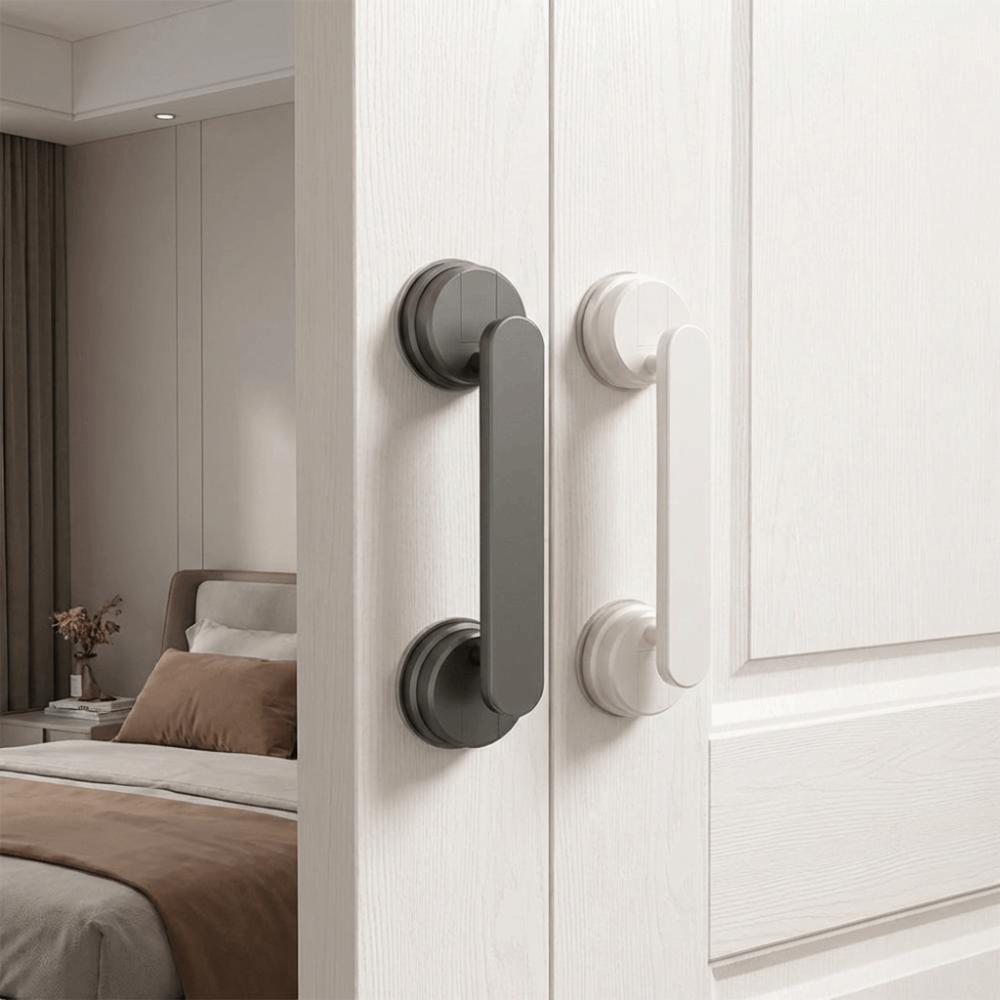 1/2Pcs Waterproof Suction Cup Door Handle Removable Bathroom Shower Auxiliary Handle  Bathroom