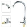 Bathroom Faucet Bent Cold Water Kitchen Sink Plastic Steel