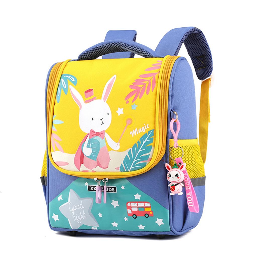 Cartoon Bag Weight Loss Massage Shoulder Straps Safe Waterproof Kids Bag for Outdoor School Home Tra