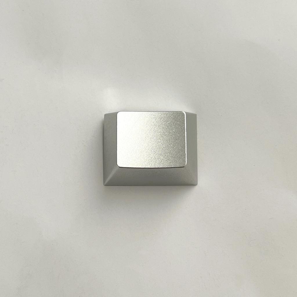 Uncarved Metal Keycaps Custom Single Keycaps R1/R2/R3/R4 Cherry Profile 1.25U 1.5U Keycaps for Mechanical Keyboards Gifts