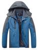 Men's Winter Fleece-Lined Windbreaker: Outdoor Windproof Warm Cotton Jacket, Plus Size for Mountaineering and Fishing.