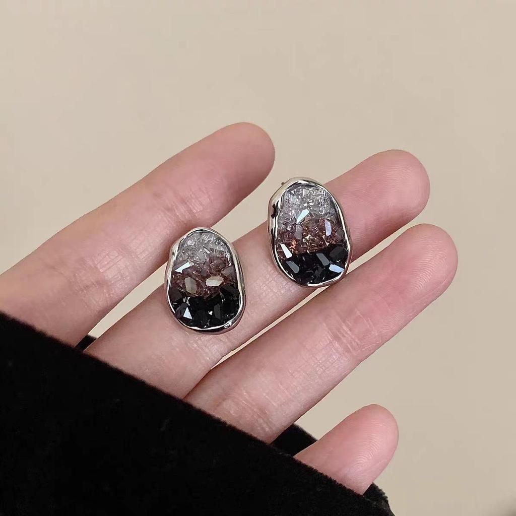 Elegant Floral Bow Earrings - High-End French Design for Women