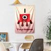 Numberblocks Personalizzato Con Il Tuo Nome Decorazione Murale Arazzo Artistico Per Memoriale Di Animali Domestici Compleanno Matrimonio Sfondo Festa Regalo Di Famiglia