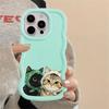 Case for iPhone 12 XR 16 Pro Max 11 8 14 13 17 Air 15 Plus Soft Phone Cover Cute Cat