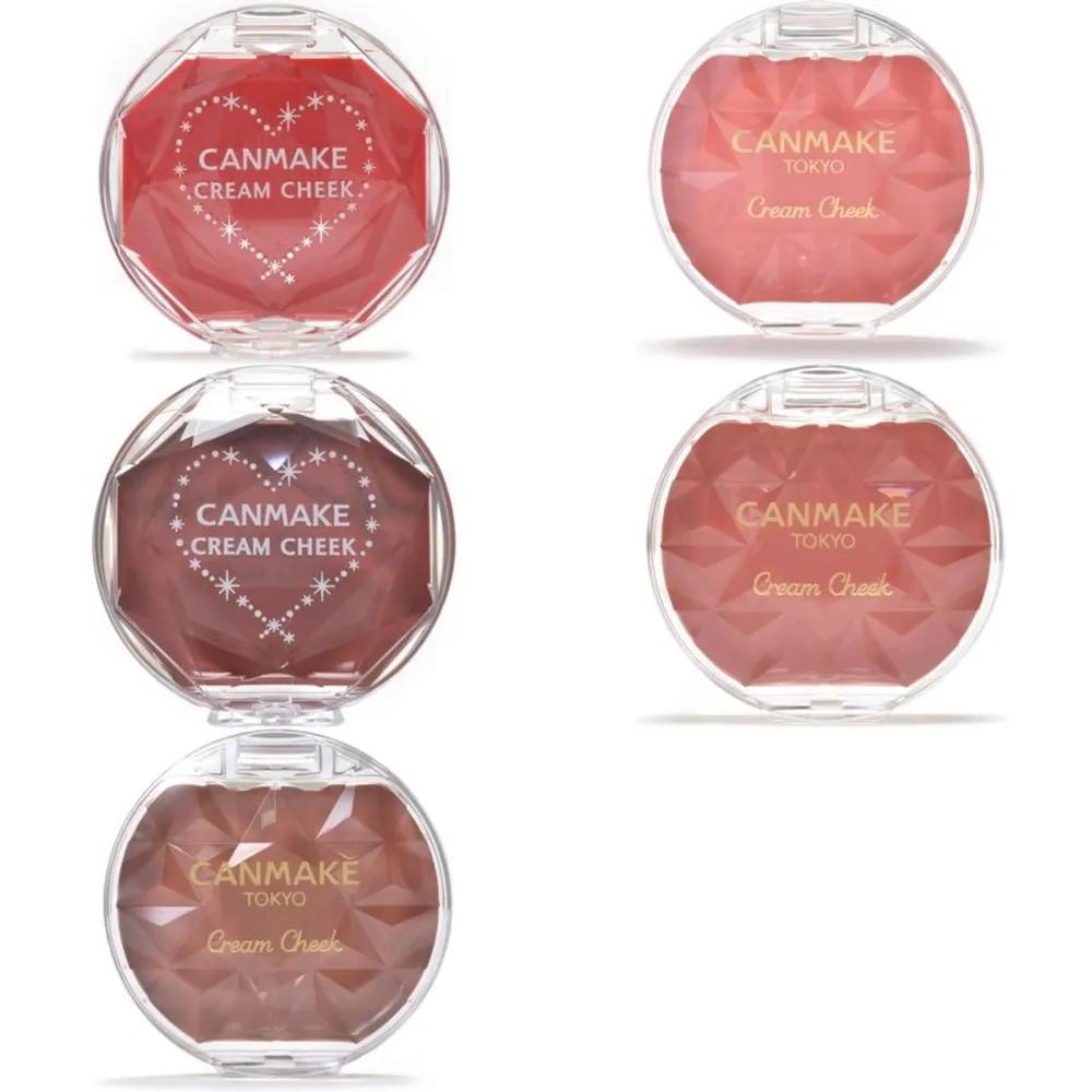 CANMAKE Cream Cheek Blusher 2.3g Clear Red Heart
