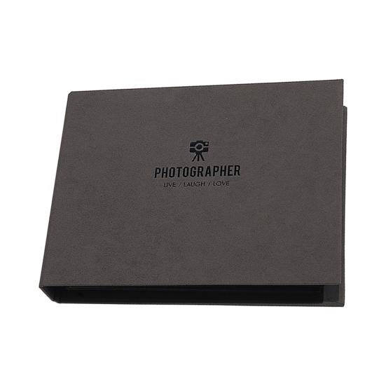 Coil Binding Photo Album Scrapbook Horizontal Loose-Leaf with Waterproof Thickened Film Pages