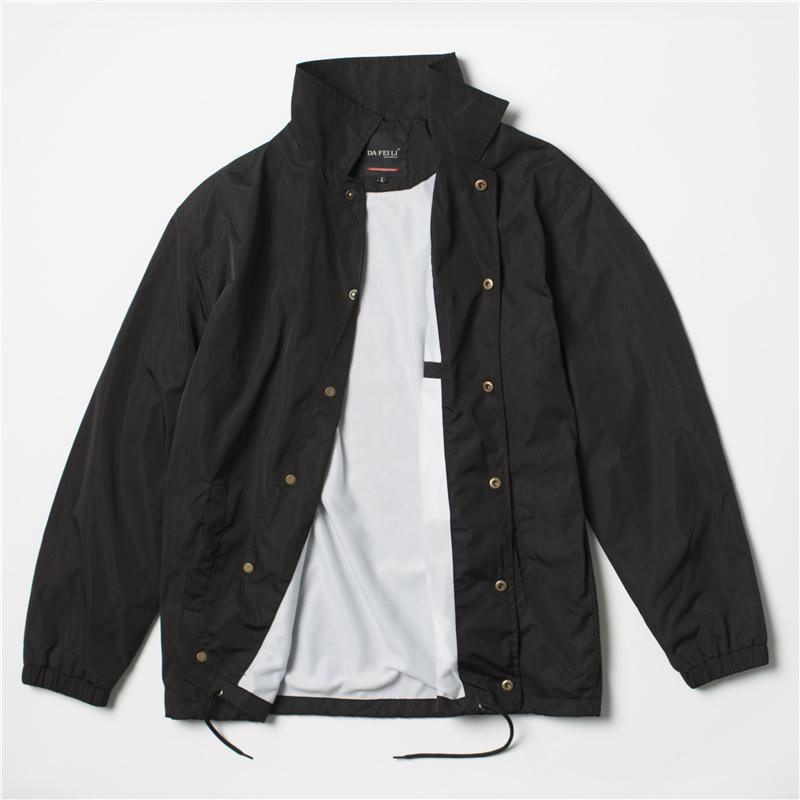 Norman Dragon Camouflage Coach Jacket: Thin American Military Style, Unisex, Available In Plus Sizes for Spring/Autumn.