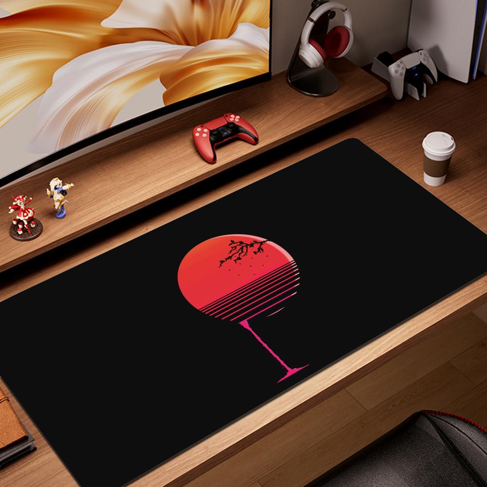 Sakura Fiore di Ciliegio Giapponese Tappetino Mouse Gaming XXL Casa Nuovo HD Mousepad XL Tappetino Tastiera Antiscivolo Tappeto Ufficio Laptop Mouse Pad