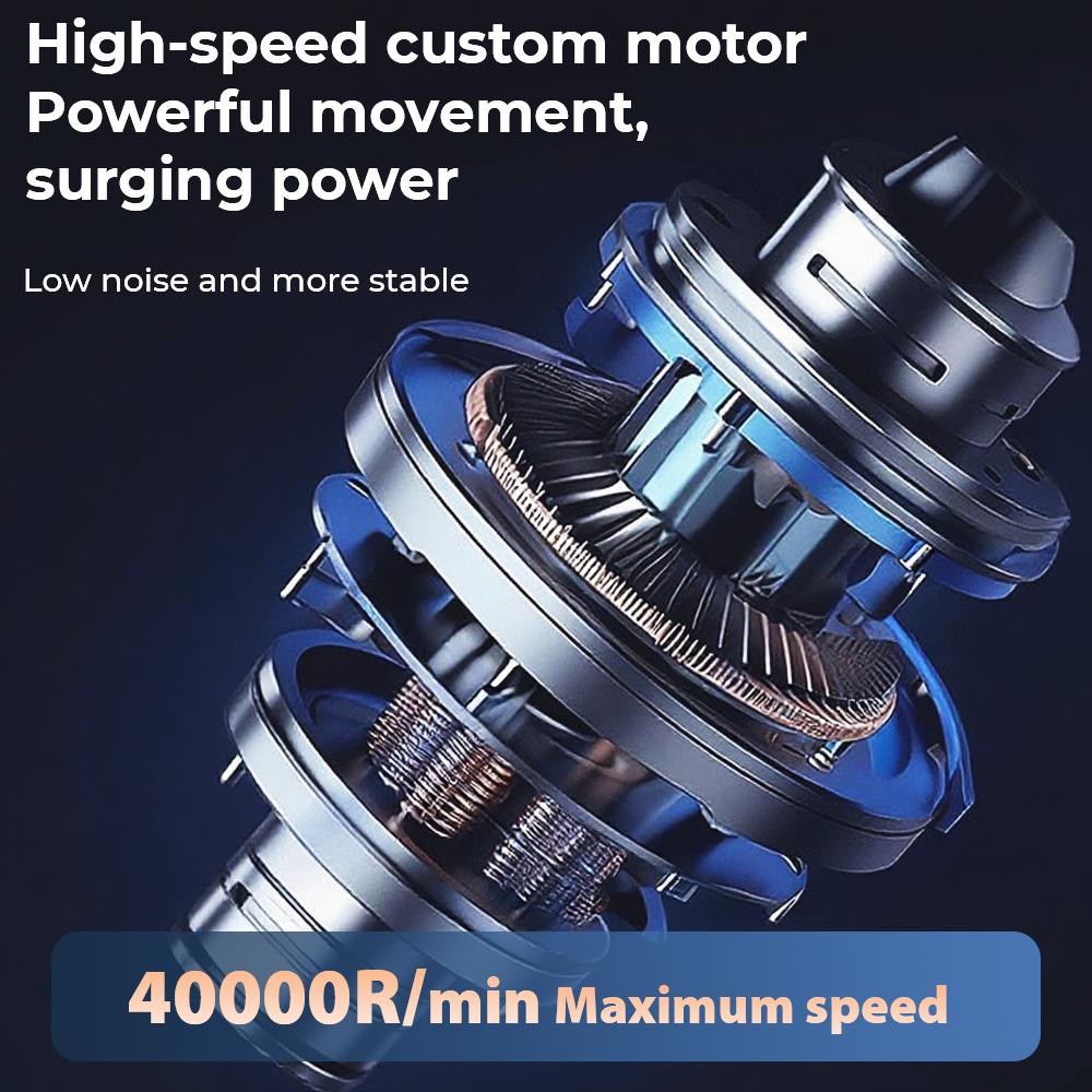 1000W Handheld Turbo Fan High Power Hair Dryer Strong Wind Mini Turbo Jet Fan Powerful Air Blower for Makita 18V-21V Battery Pin