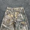 Leaf Print Jeans 2000s USA 2000s Retro Oversized Hip Hop Streetwear Goth Fashion Loose Casual Pants