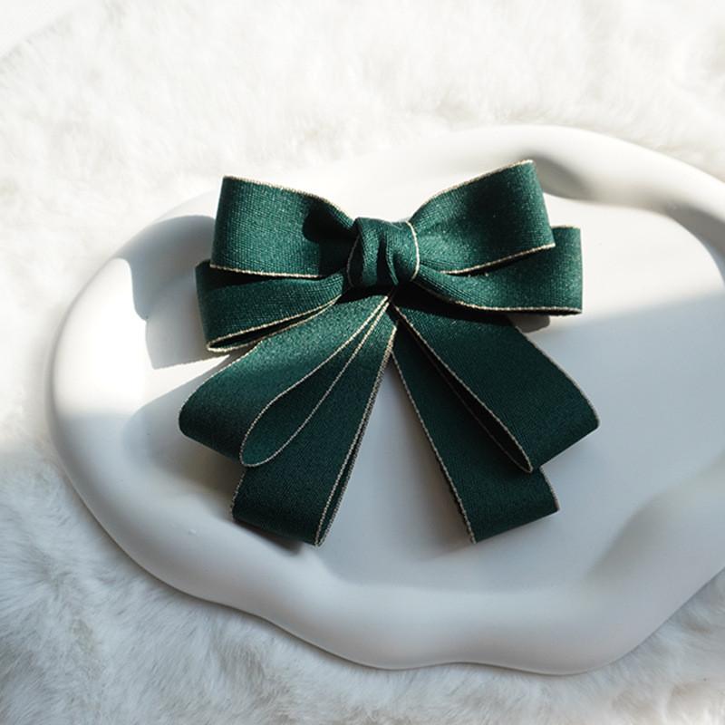 Womens Satin Neck Flower With Bow Tie For Wedding And Gift Giving