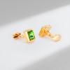 2Pcs/set Luxury Fashion Men's cufflink set - French cuffline with Zircon cufflinks