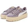 Puma Platform Comfortable Versatile Durable Low-Top Sneakers Women Sneakers Purple 406752-04