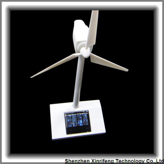

Polycrystalline Silicon Solar Windmill Model with Rotating Fan Blades 14*9.5*26 cm білий