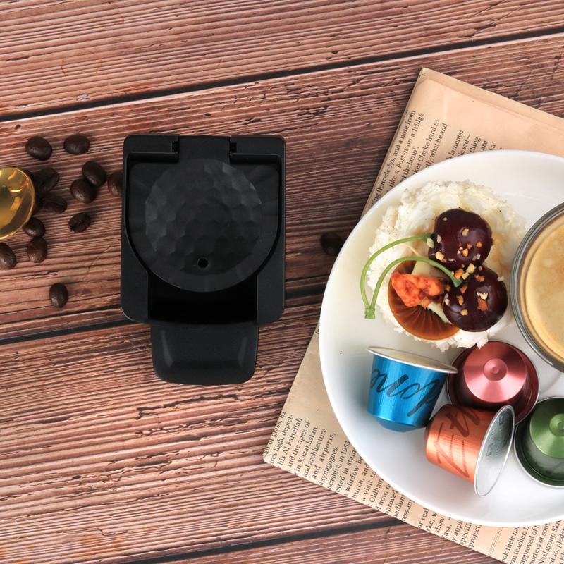 Adaptér na kávové kapsle pro kávovar Dolce Gusto Edg 466 Gusto Opakovaně použitelný konvertor kávových kapslí Snadné použití Kompletní příslušenství