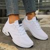 Mode Damen Laufschuhe Atmungsaktive Freizeitschuhe Outdoor Leichtgewichtige Weiße Tennis-Sneaker Lässige Walking-Paarschuhe