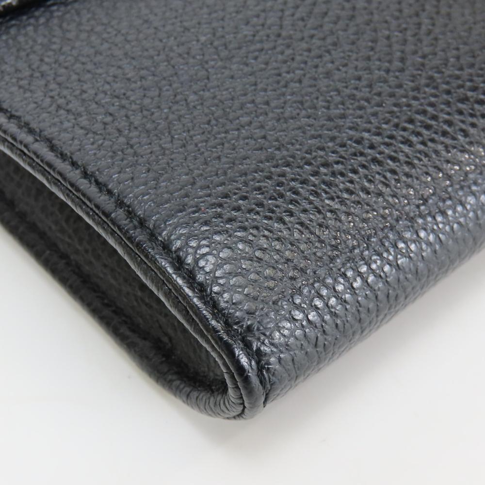 Used LOUIS VUITTON Shoulder Bag Pochette Saint-Germain M60638 Monogram Ann Platt Noir Chain Wallet