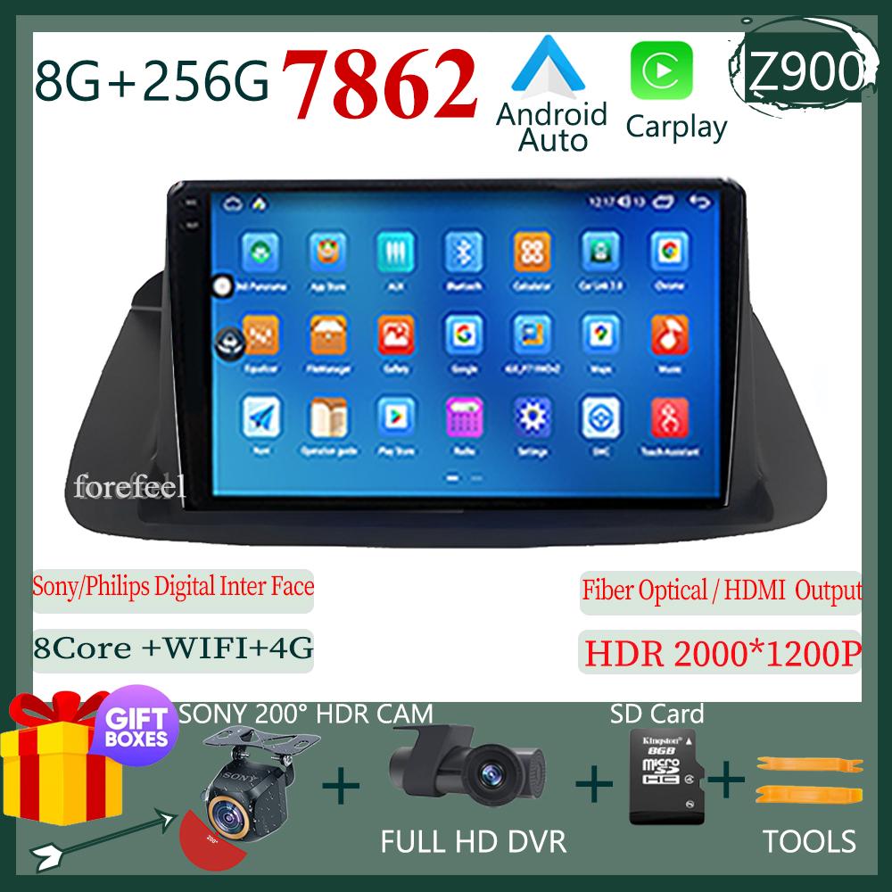 For Honda Accord 8 Spirior 2008-2013 LHD RHD 7862 Auto Carplay Android Car GPS Bluetooth Stereo Radio Video Player QLED WIFI GPS