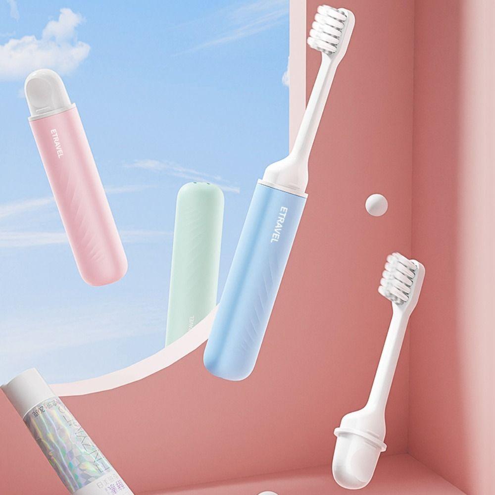 Foldable Travel Toothbrush Mini Adult Toothbrush Durable Small Dental Brush