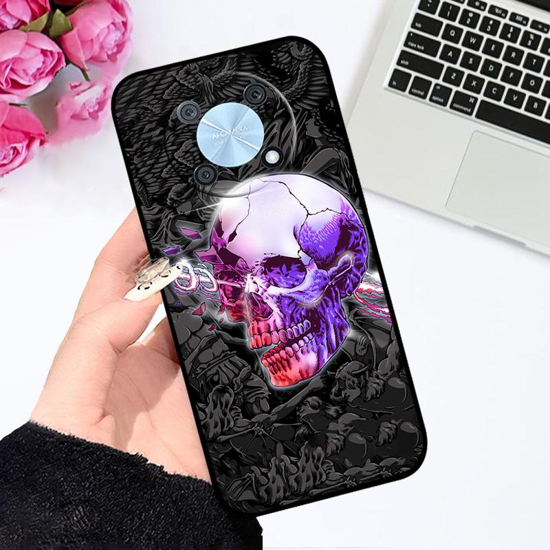 For Huawei Nova Y90 Case CTR-LX1 Cartoon Painted TPU Silicone Phone Cover For Huawei Enjoy 50 Pro Nzone 50 Pro Shockproof Bumper