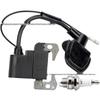 47/49CC Mini Motorcycle Ignition Coil with L7T Spark Plug for Off-Road ATV Beach Buggy 40-6