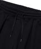 URBANAGE One-Pleat Wide Sweatpants_Black