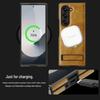 Crystal Shield Leather Magnetic Stand Case for Samsung Z Fold7 - Full Coverage, Drop-Proof Protection